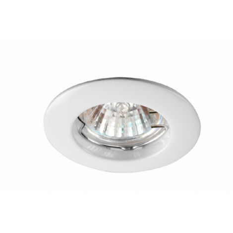 Spot Encastré MINI SAT G4 rond fixe blanc ARIC 4656
