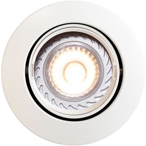 Spot encastré MIXIT Pro Matière plastique Blanc, H.7.2 - IP23 - GU10 /Nordlux Extérieur