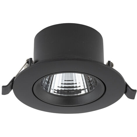 Spot encastré noir LED 5W 4000K IP20 Nowodvorski Egina