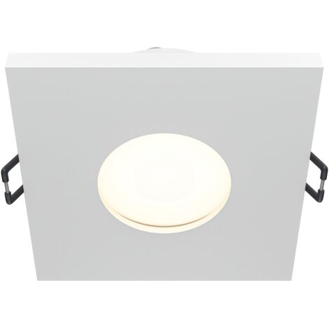 Spot encastré plafond Maytoni Stark carré blanc IP65