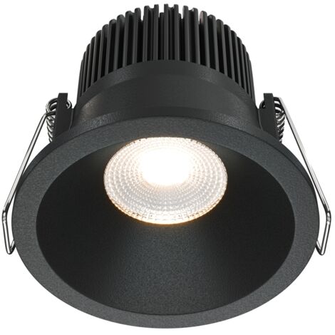 Spot encastré plafond Maytoni Zoom LED 6W IP65 noir