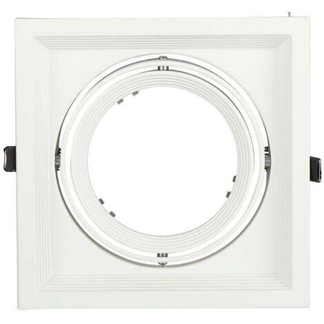 Spot encastré plafond V-TAC VT-7221 G53 blanc réglable