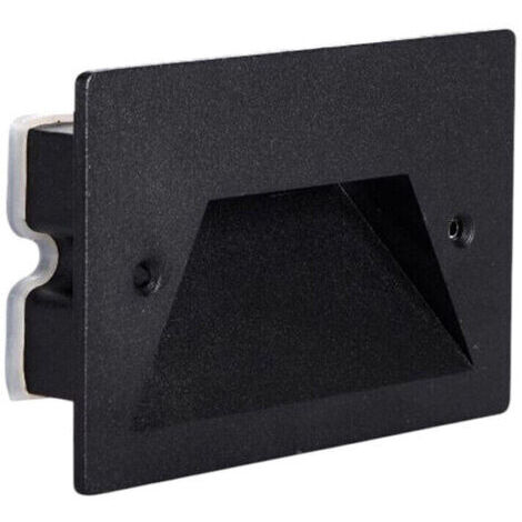 Spot Encastré Pour La Cassette 503 Stepperation 3w Technology Cct Avec Interrupteur Ip65 Es49-3c Noir