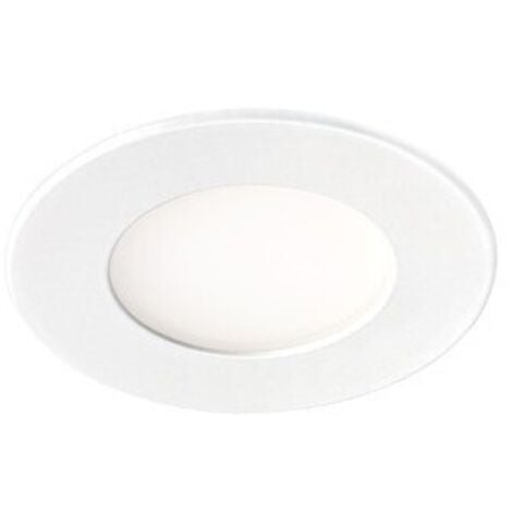 spot encastré rond - aric flat led 5 - 5 watts - 4000 degrés kelvin - blanc - aric 50359 - Blanc