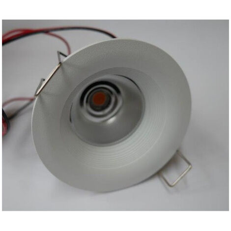 Spot encastré rond blanc Ø 82x56mm LED 7.1-10.4W non-dimmable alim non incl. IP20 Delta Light