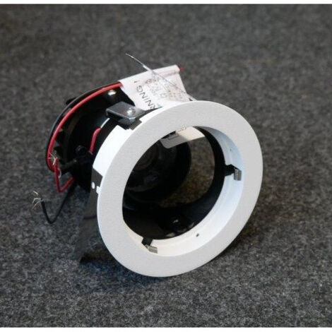 Spot encastre rond blanc orientable Ø 106x108mm LED 5.9W 2700K 1067lm alim 350-500mA (non incl) IP20 iMax II Delta Light