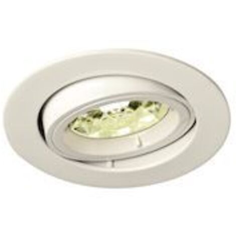 spot encastré - rond - europole be best - culot gu5.3 - orientable - ip65 - blanc - europole 256520