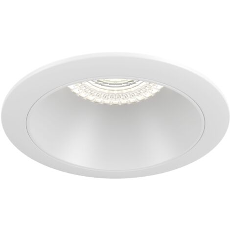 Spot encastré rond Maytoni Share DL053-01W GU10 blanc