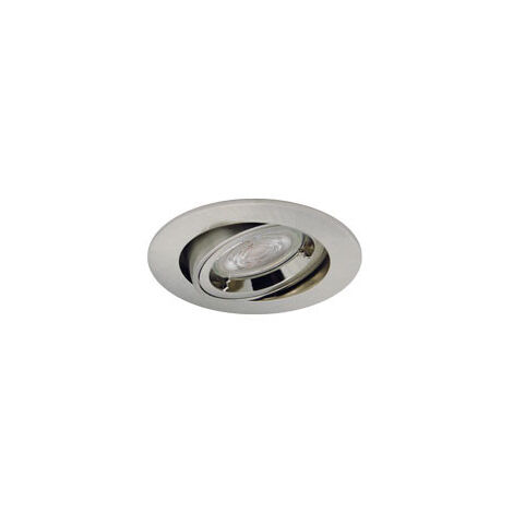 SPOT ENCASTRE TRITON SLIM IP65 6W 120° 4000K DIM ACIER BROSSE AEROSPOT 167333