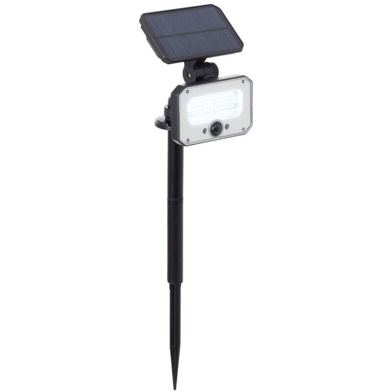 G40426/06 Joplin Lampe solaire de jardin avec détecteur de mouvements Module led 7 w - Brilliant