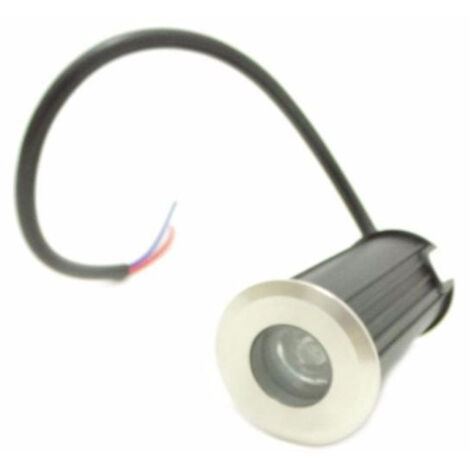 Spot Exterieur Encastrable LED Sol 1W 12V IP68 45° - Blanc Froid  - SILUMEN