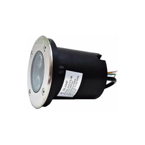 Spot Extérieur Encastrable LED Sol 3W IP65 80° - Blanc Froid - SILUMEN