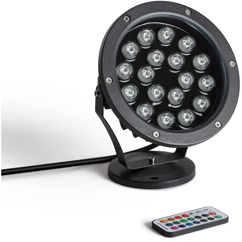 Spot Extérieur led 18W rgb Colmar rgb