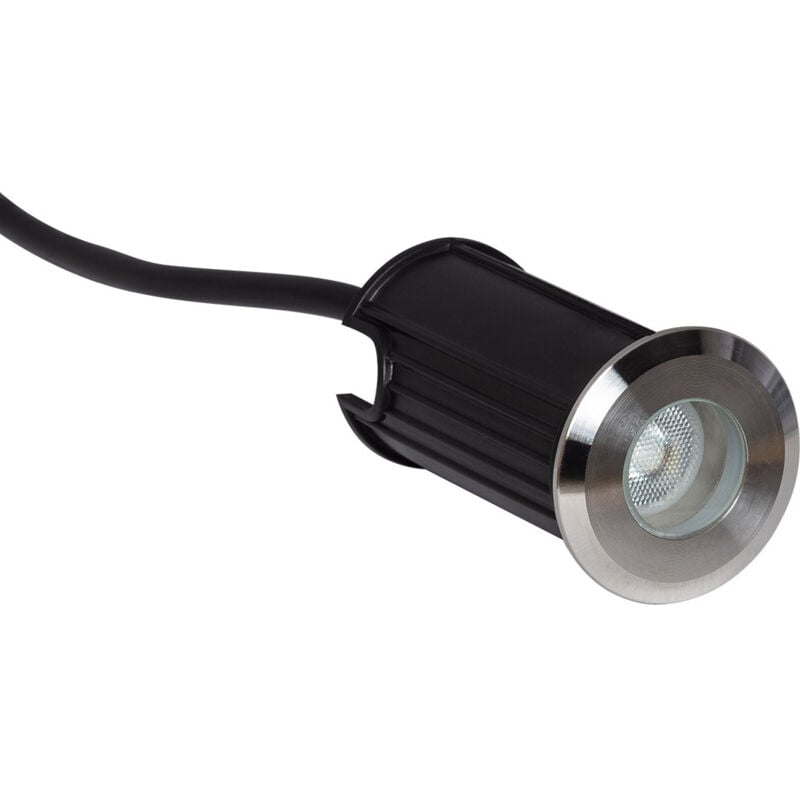Spot Extérieur LED Encastrable au sol 12V DC Tiziano 4000K Blanc neutre