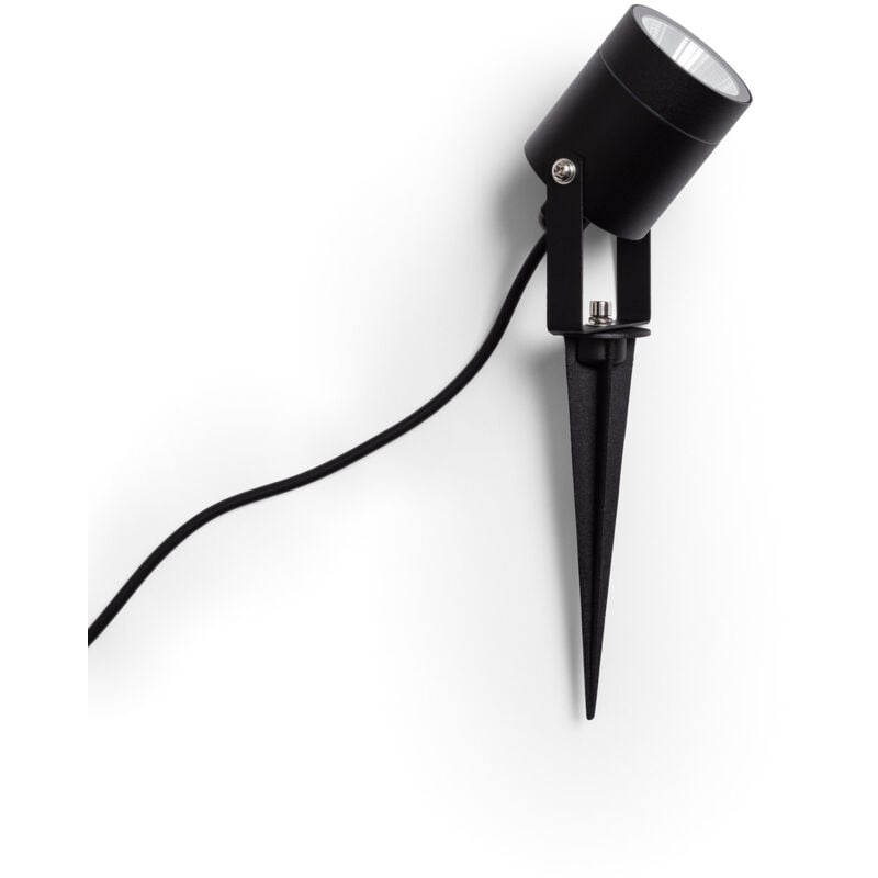 Spot Extérieur led 3W sur Piquet Fern EasyFit 12V Noir