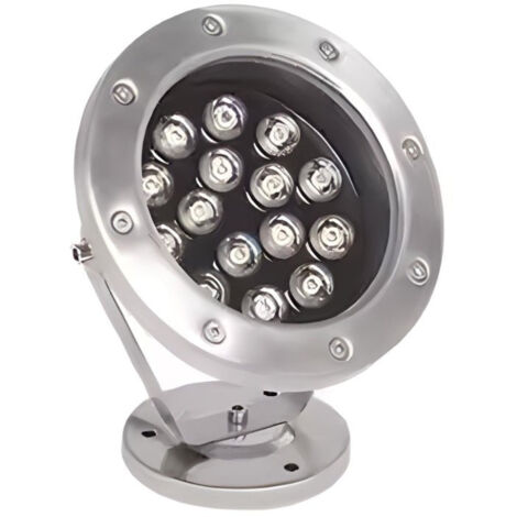 Spot Extérieur Orientable 36W IP68 DC24V - Blanc Neutre 4000K - 5500K - SILAMP