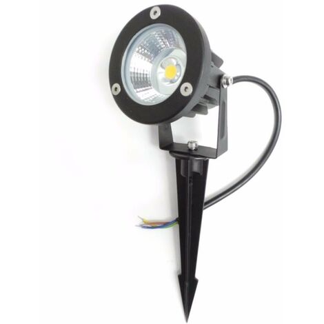 Spot Extérieur Piquet LED COB 6W IP65 - Blanc Neutre - SILUMEN