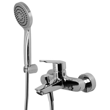 SPOT F3004 miscelatore vasca / doccia esterno con set doccia F3004CR
