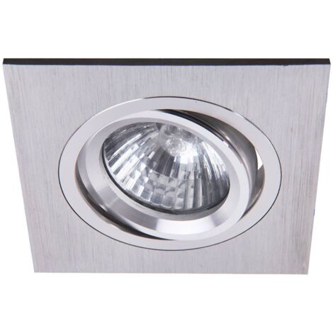 SPOT FASHION, DOWNLIGHT, ADJUSTABLE, SQUARE, GU5.3, 12V, ALU