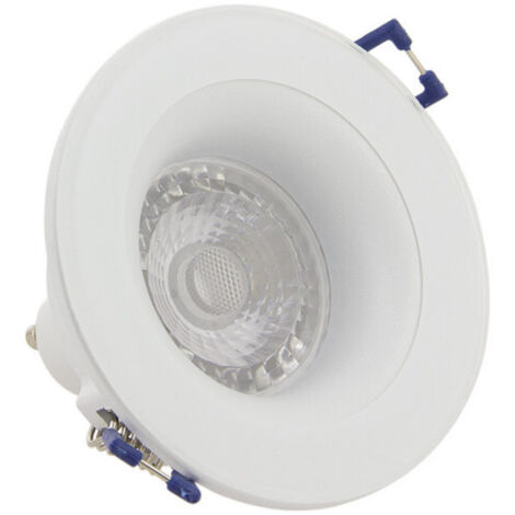 Spot GU10 50W 4000K Rond Blanc IP44