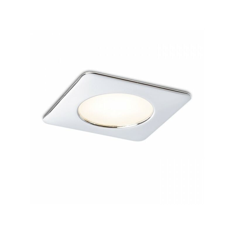 Spot inez sq chrome 12V= led 3W IP44 3000K