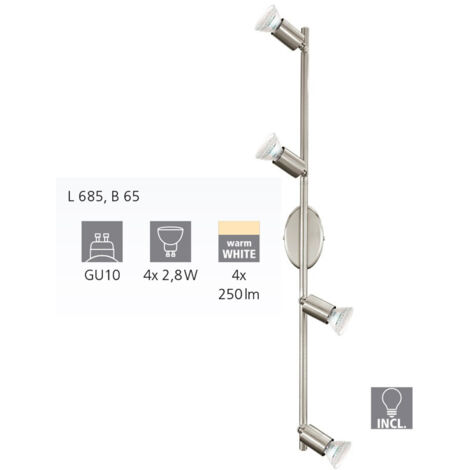 Spot intérieur Buzz-Led 92598 - Gris - Gris