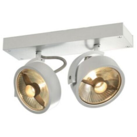 spot Kalu 2 QPAR111 2 lumières blanc - 147311
