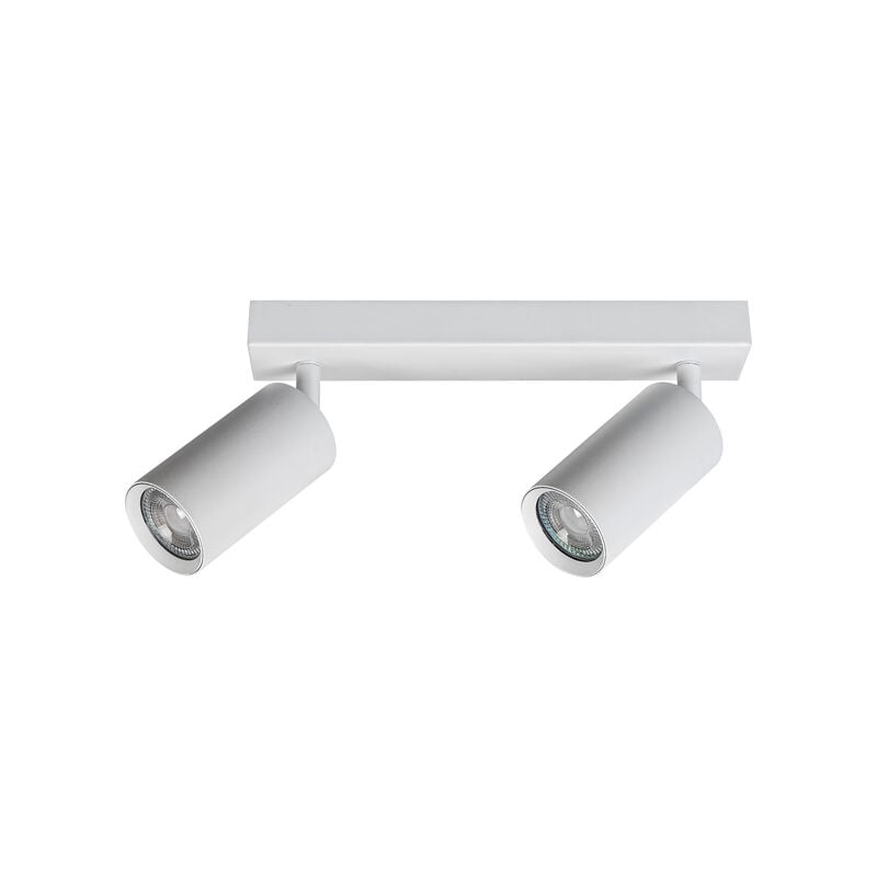 Spot Lamp Solo Metal White GU10 2x Max 25W L: 29,5...