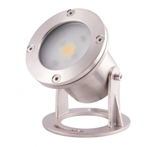 Spot LED 10W Orientable Immergeable 12V blanc-chaud-3500k