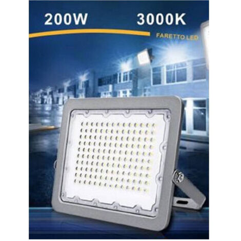 Spot Led 200w Ultra Slim Outdoor Grey Ip65 Light 6500k 4000k 3000k Fs200w-g5