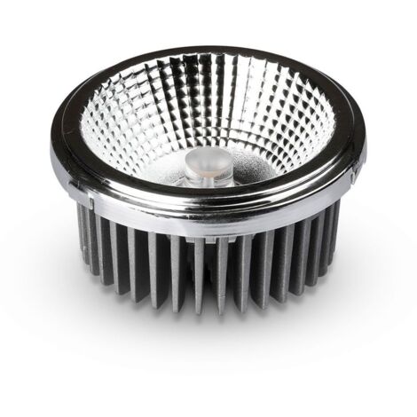 Spot LED 20W AR111 à Réflecteurs Interchangeables (20° -40°) Couleur Argent 6400K
