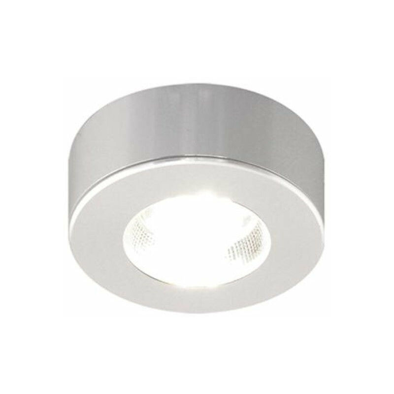 Silamp – Spot LED 3.5W bas de meuble 220V – Lumière blanc neutre 275 lumens – Indice de protection IP20 – Épaisseur 3 cm
