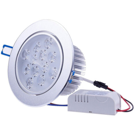Spot Led 3w 5w 7w 9w 12w 15w 18w Encastré Avec Spring Warm Cold Light 9 Watts