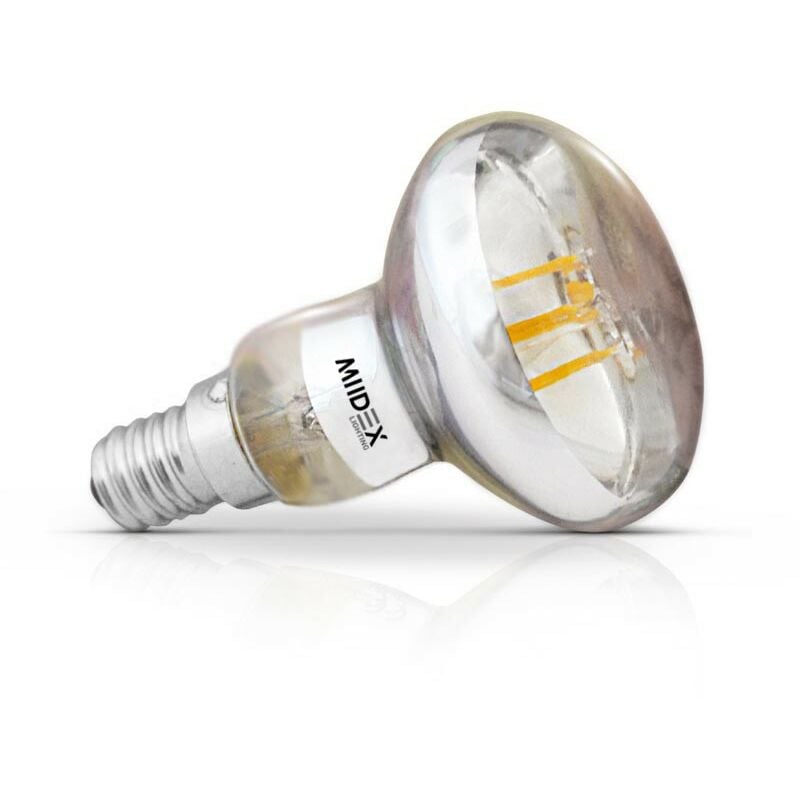Ampoule led E14 cob Filament 5W Spot R50 Miidex Lighting® blanc-chaud-2700k - non-dimmable