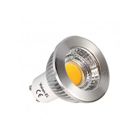 VISION-EL Spot LED 6W GU 10 dimmable COB Blanc froid