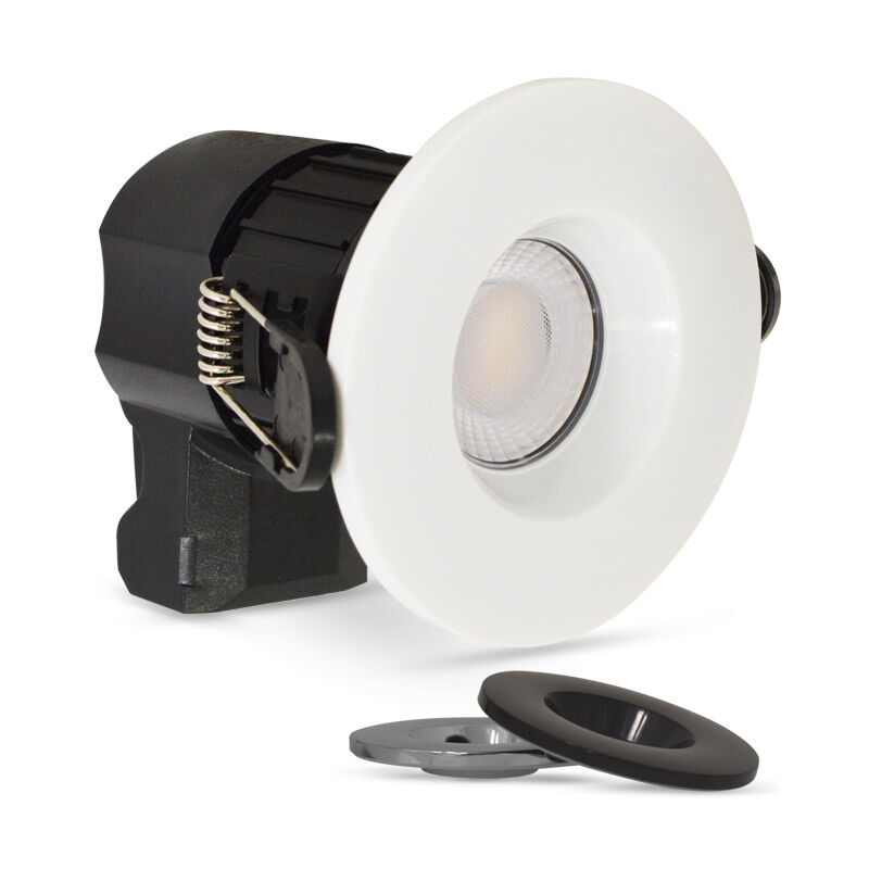 Vision-el - Spots led encastrable cct + bbc chroma fixe Ø88 x 64mm ø de perçage 68mm - 6W - 480-540-510 Lm - Gradable
