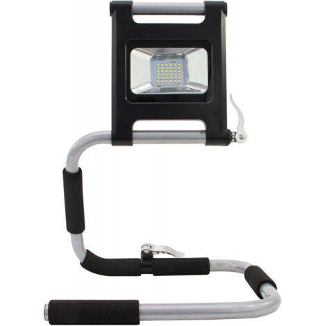 Spot LED à piles Flat 18W argent-noir (Par 5)
