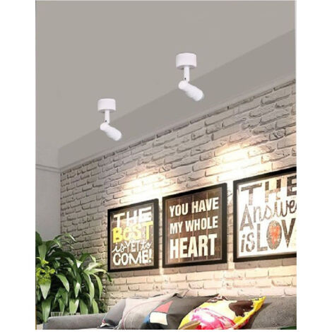 Spot Led Ajustable 3w Plafond Mur Divers Tons De Lumière Blanc F07b