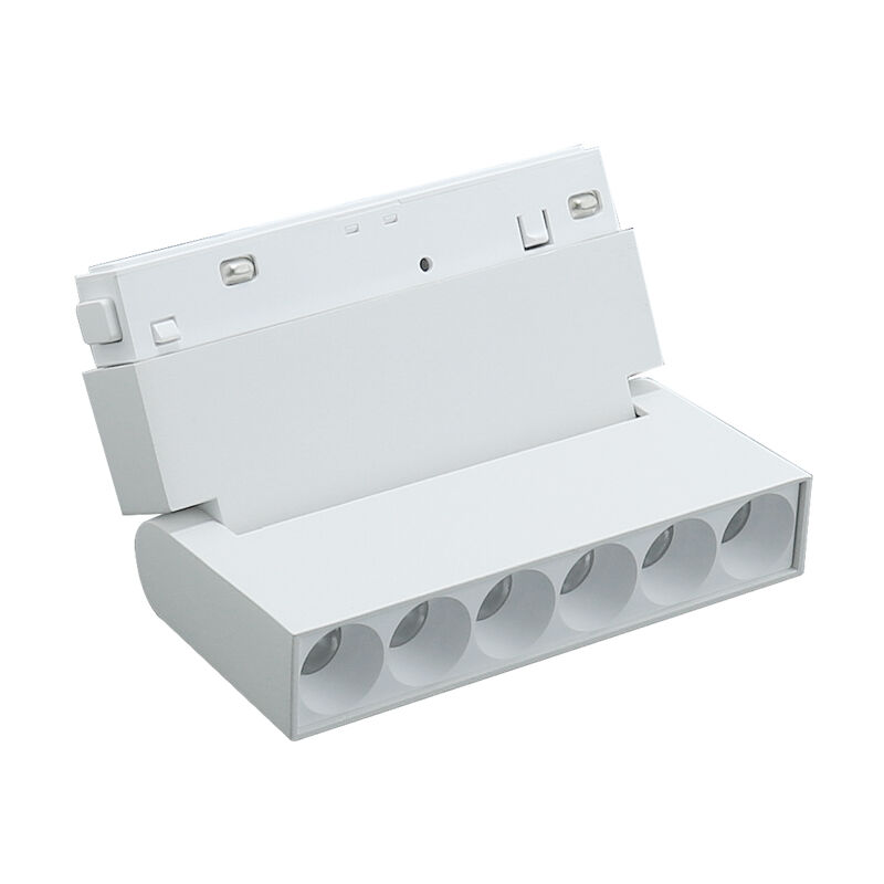 Iluminashop - Spot led Aotrom 6W pour rail magnétique Blanc 48V Série 20mm - dsc 4500K - Ledme - LM3508 Iluminashop - Spot led Aotrom 6W pour rail magnétique Blanc 48V Série 20mm - dsc 4500K - Ledme - LM3508
