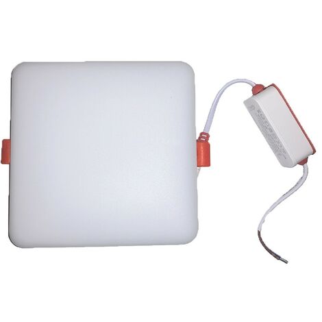 Spot Led Carré Encastrable Extra Plat 18w Blanc Neutre 4000k encastrement 225 x 225 - Digilamp
