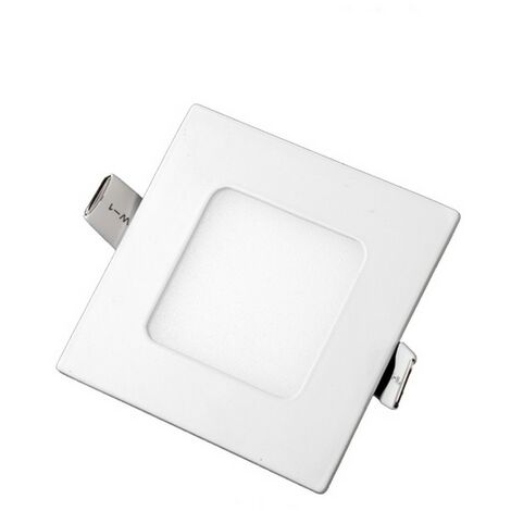 Spot Led Carré Encastrable Extra Plat 5w Blanc Froid 6000k encastrement 70 x 70 - Digilamp