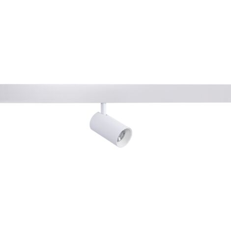 Spot LED CCT sur rail magnétique 48V - 12W - Mi Light - Blanc