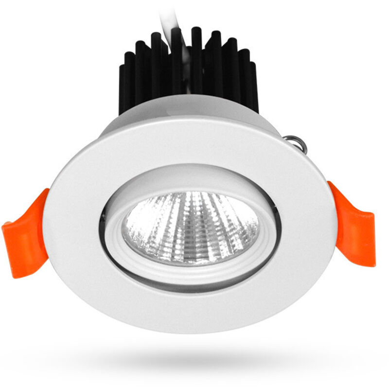 Spot led cob Orientable spark ii - 12W Miidex Lighting® blanc-neutre-4000k