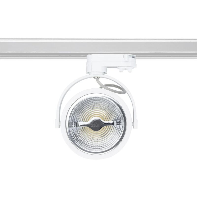 Efectoled - Spot led sur Rail Triphasé cree AR111 15W Dimmable Blanc 4000K Blanc neutre
