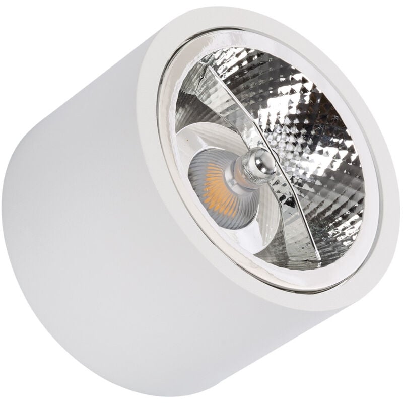Spot led 12W en Saillie AR111 ø 80 mm 4000K Blanc neutre