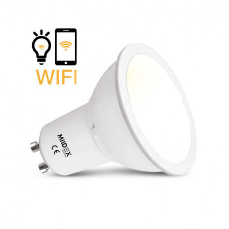 Spot LED Dimmable GU10 5W 400lm Spot - Blanc CCT CCT (2700K à 6500K)