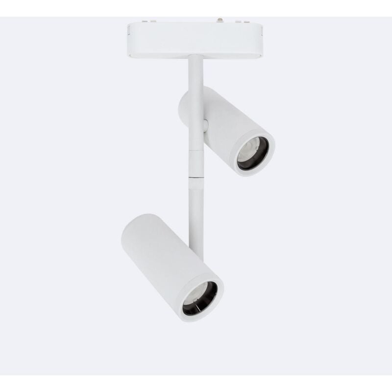 Spot led sur Rail Magnétique 25mm Extra-Plat 16W Madat 48V Blanc 2700K Blanc chaud