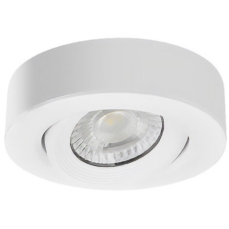 Spot LED en saillie 5W 450lm 3CCT rond blanc NORA PRO/S HOROZ downlight plafond intérieur