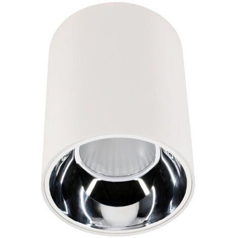 Spot LED en Saillie Applique Plafond 30W IP44 Blanc - Blanc Neutre  - SILUMEN