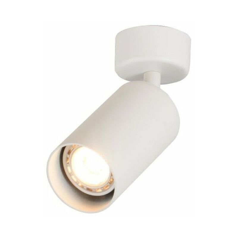 Spot LED en saillie Blanc Orientable pour Ampoule GU10 - SILAMP Spot LED en saillie Blanc Orientable pour Ampoule GU10 - SILAMP